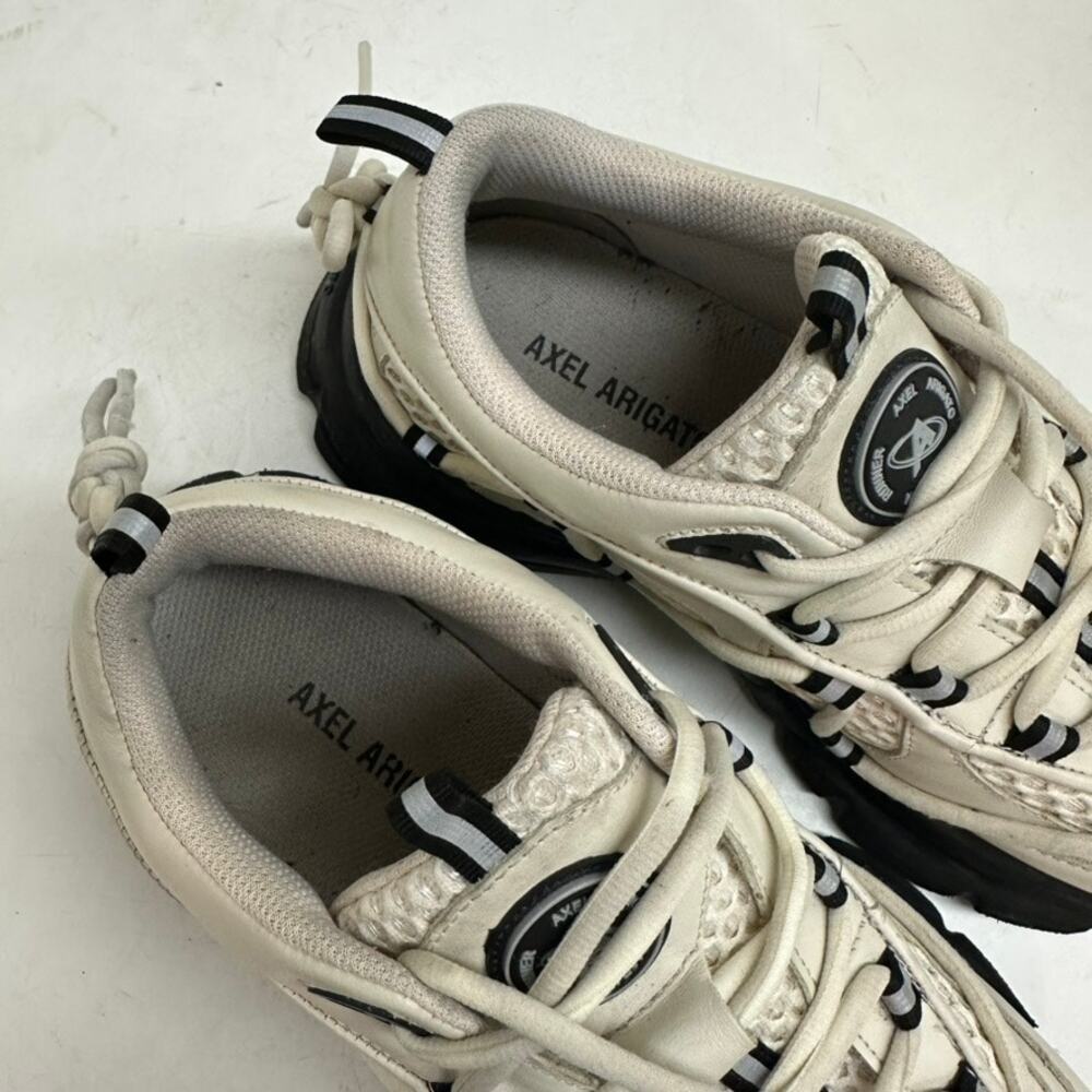 VERY GOOD Axel Arigato Marathon Runner Platform Sneaker 40.33075 Cream/Black 7 - Picture 9 of 13